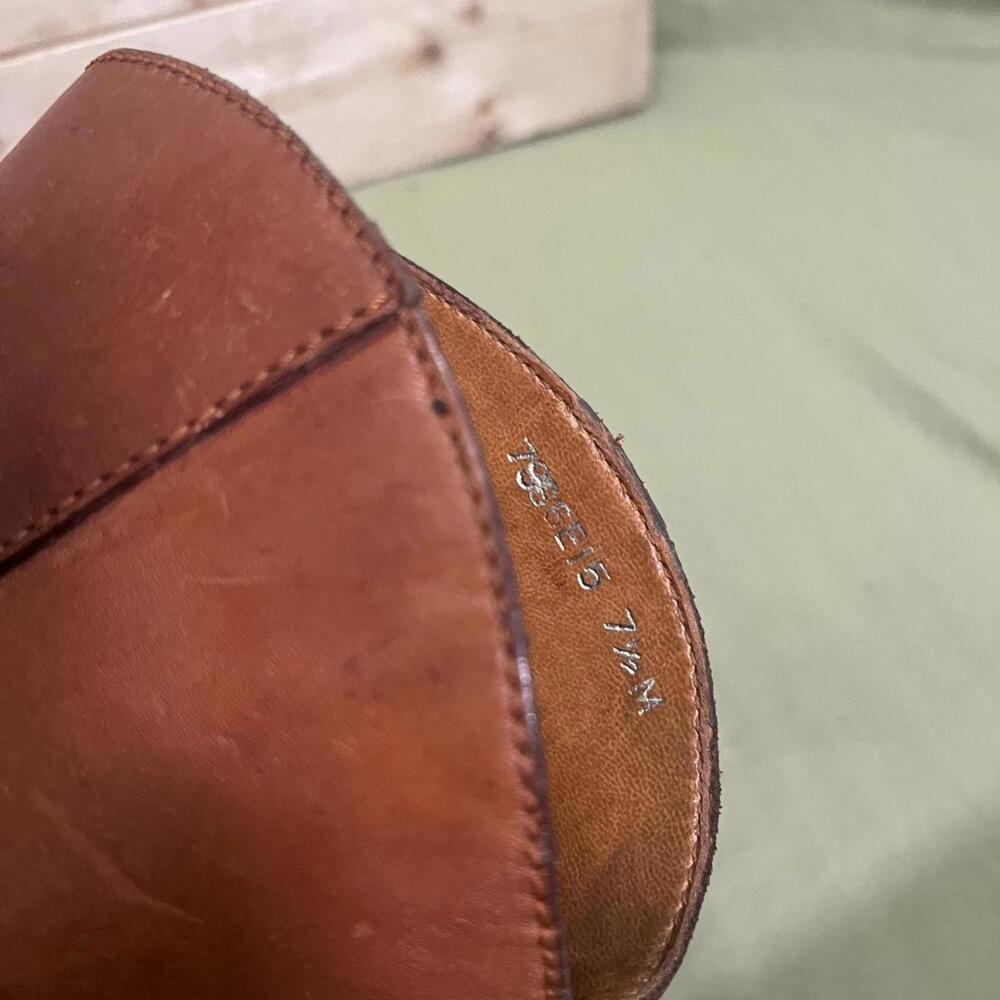 Vintage 1970s Brazil Boho Chic Western Cowboy Boots Womens size 7.5 - Picture 8 of 8